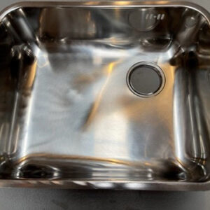 Wilno Rustfri ApS - Vask med afløb i højre side - 500x400x160mm