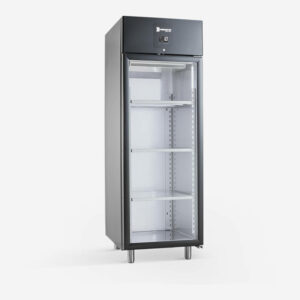 Samaref Modningskøleskab Sort med glasdør, 630L, RF