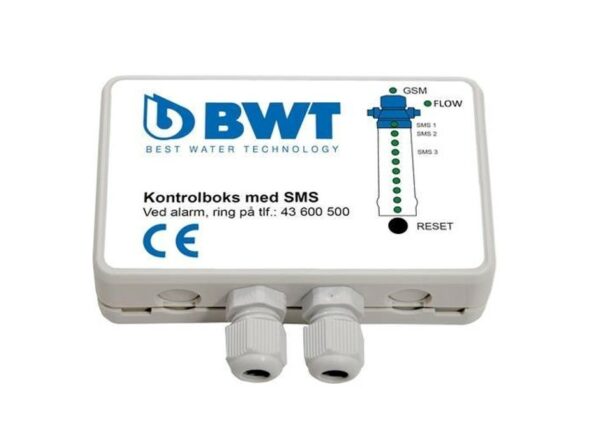 Wilno Rustfri ApS-BWT- Komplet-SMS-box-impulstæller til vandbehandlingsanlæg